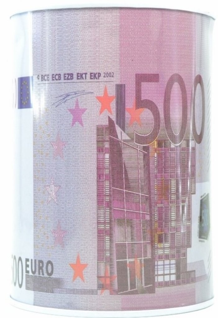 Euro Metalen Spaarpot