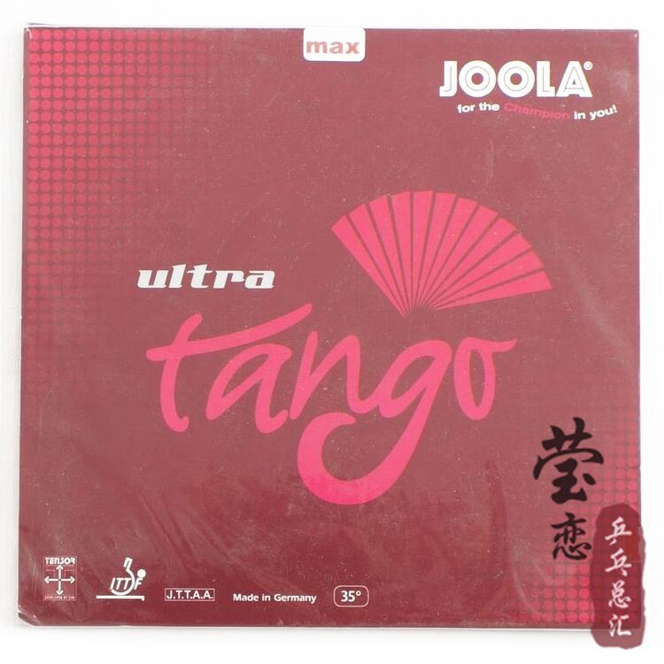 Originale Joola ultra tango tavolo da ping pong gomma racchette racchetta da tennis sport