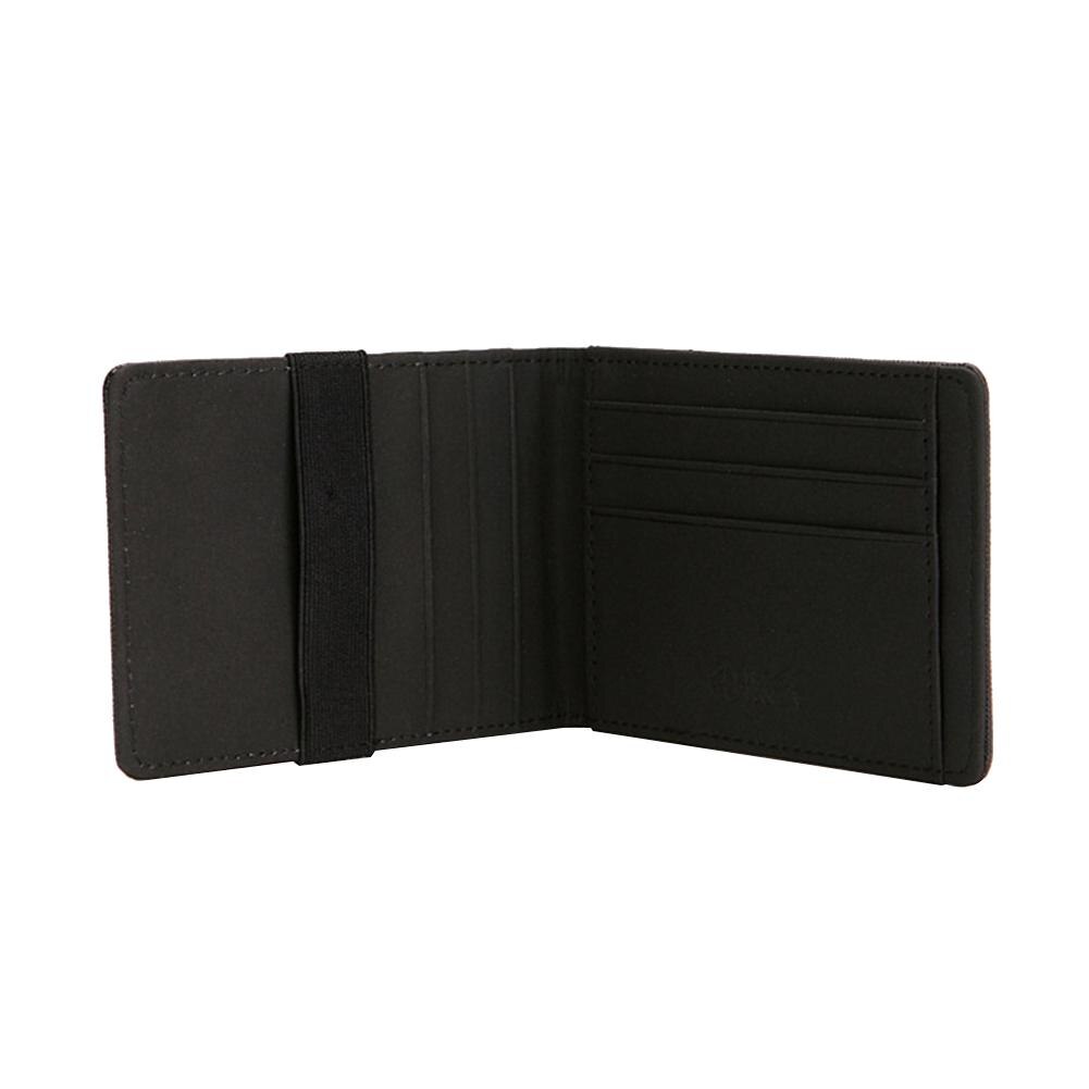 Männer Kreditkarte Halfter Minimalistischen RFID Blockierung Brieftasche Karte Halfter Schlanke Brieftasche RFID Sperrung Männer Sichere Faux Leder Tasche Brieftaschen: Schwarz