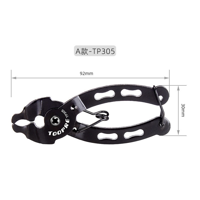 Cykel mini kedjelänk magisk spänne tång mountainbike kedja reparationsverktyg snabb frigöring master borttagning installation verktyg