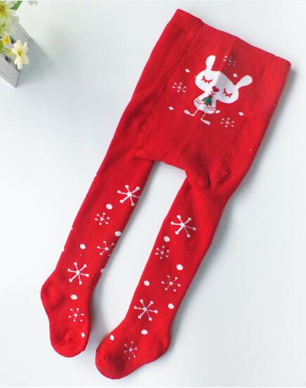 baby Spring/Autumn Tights Cotton Baby Girl Pantyhose Kid Infant Knitted Collant Tights Soft Infant Clothing: 2 / S for height 64-68cm