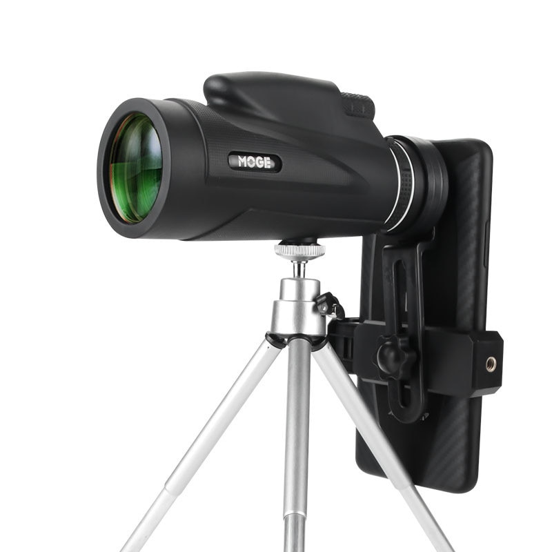 50*60 Monoculaire Telescoop Nachtzicht Hd Zoom Spyglass Verrekijker Krachtige Met Smartphone Houder Geschikt Voor Wandelen Camping