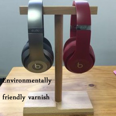 Detachable Wooden Headphone Headset Stand Double Sides Headset Display Stand Environment-friendly Game Headset Stand: headset stand-5