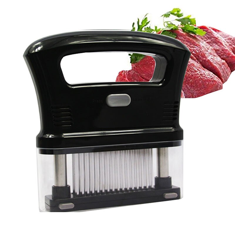 Kitchen Meat Tenderizer Hammer 48 Blades Needle Meat Tenderizer Stainless Steel Knife Meat Beaf Steak Mallet Cooking Tools: 01