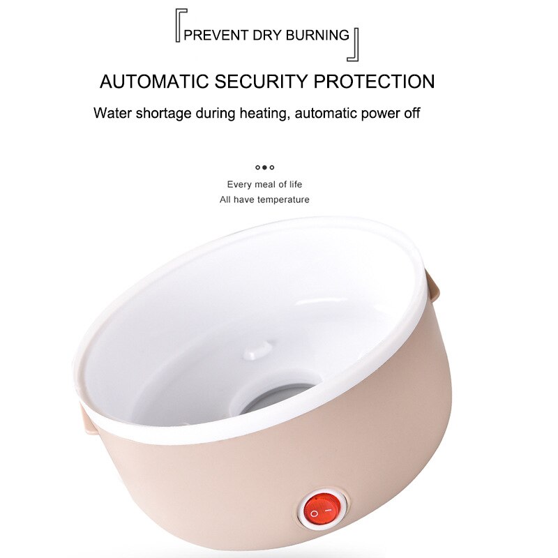 Multifunctional portable stainless steel rice cooker with rice artifact heat preservation and automatic heating lunch box