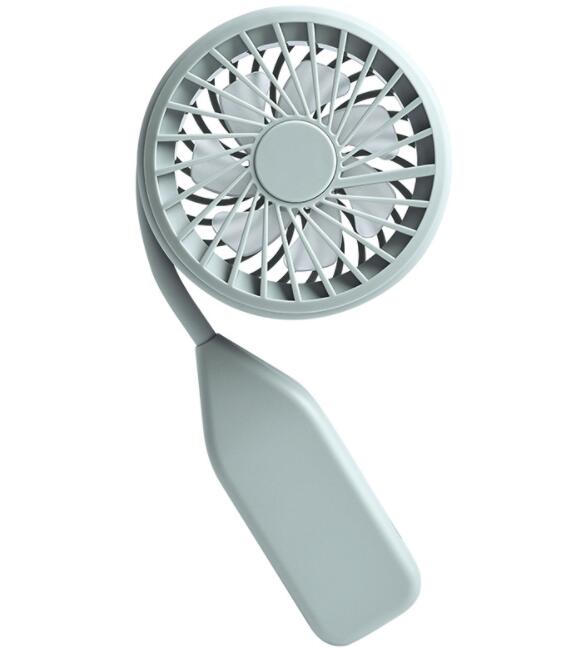 Ventilateur portable usb, ventilateur froid, mains libres, ventilateur de cou suspendu, mini ventilateur de sport rechargeable, 3- vitesses réglables, double ventilateur de cou pour la maison et le bureau: Rose