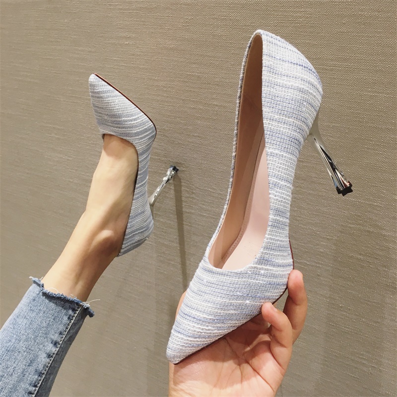 Morazora Mode Hoge Hakken Schoenen Eenvoudige Puntige Teen Stiletto Hakken Dames Partij Schoenen Ondiepe Zomer Vrouwen Pompen