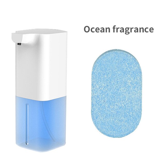 XIAOMI — Distributeur de Savon Désinfectant pour les Mains, Accessoires de Cuisine et de Salle de Bain, Rechargeable par USB, Capteur Infrarouge, , Nouveauté, 320ML: Type C Blue 1 PCS