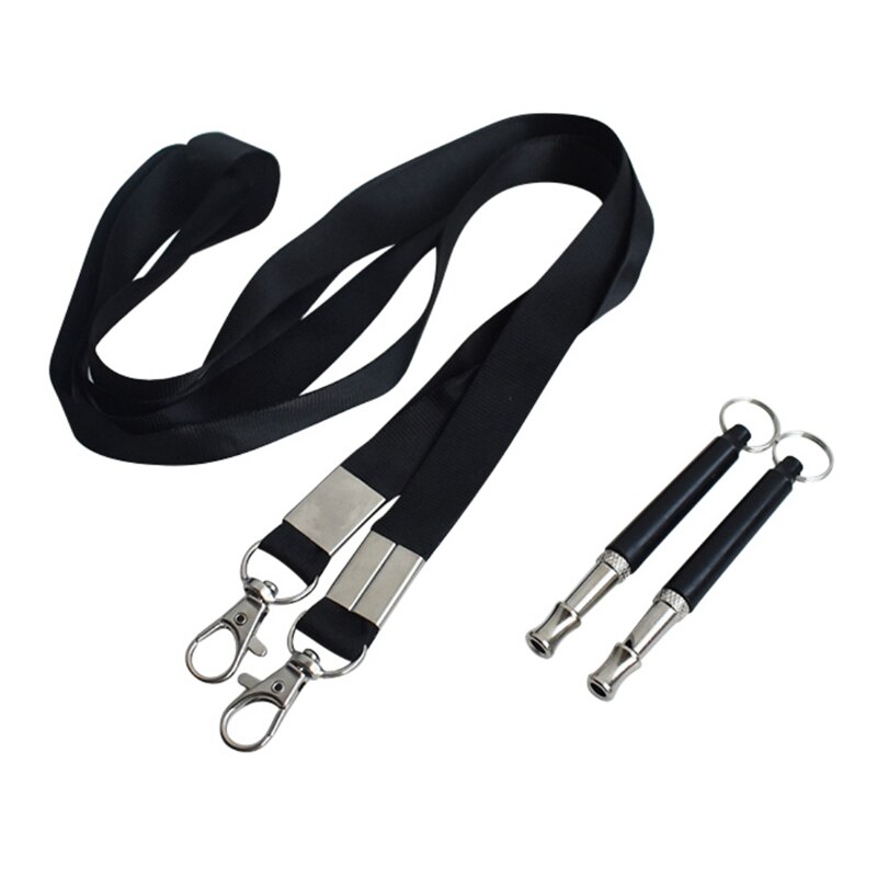 2 Pack Dogs Whistle with Ropes Ultrasonic Dog Whistle for Training to Call Back