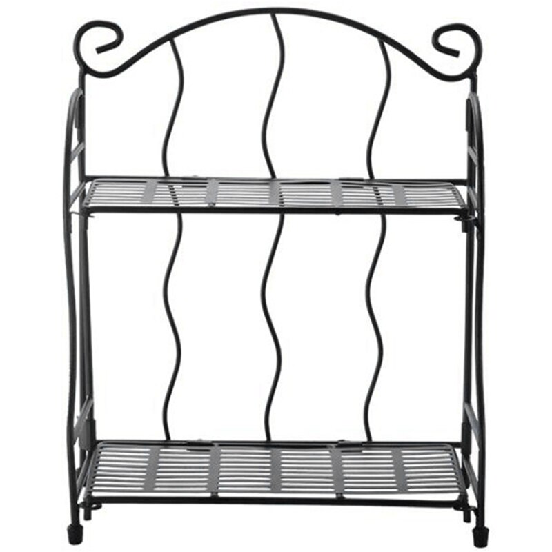 Twee-Tier Desktop Opslag Boekenplank Verticale Patroon Desktop Boekenplank Eenvoudige Plank Gratis Geperforeerde Ijzer Boek Plank: Default Title