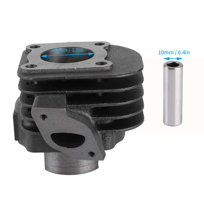 Kit de cilindros de 70 80cc y 40mm con juego de anillos de pistón apto para Yamaha JOG, Scooter de 50cc, motor de 2 tiempos, motocicleta