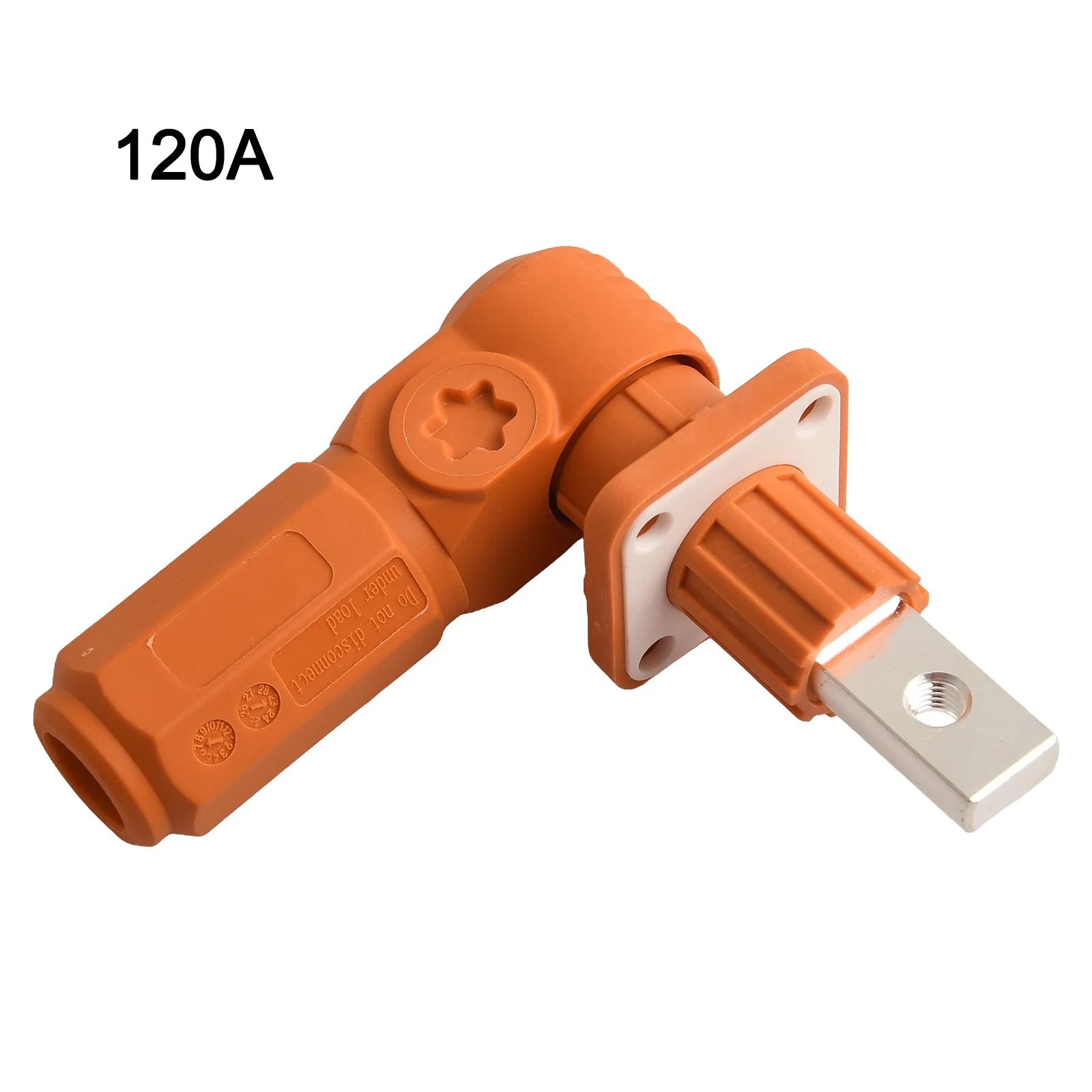 Connecteur de stockage d'énergie de batterie 120/200A 1000V, Terminal à prise rapide ignifuge pour chariot élévateur électrique, batterie d'alimentation de véhicule: Ivoire