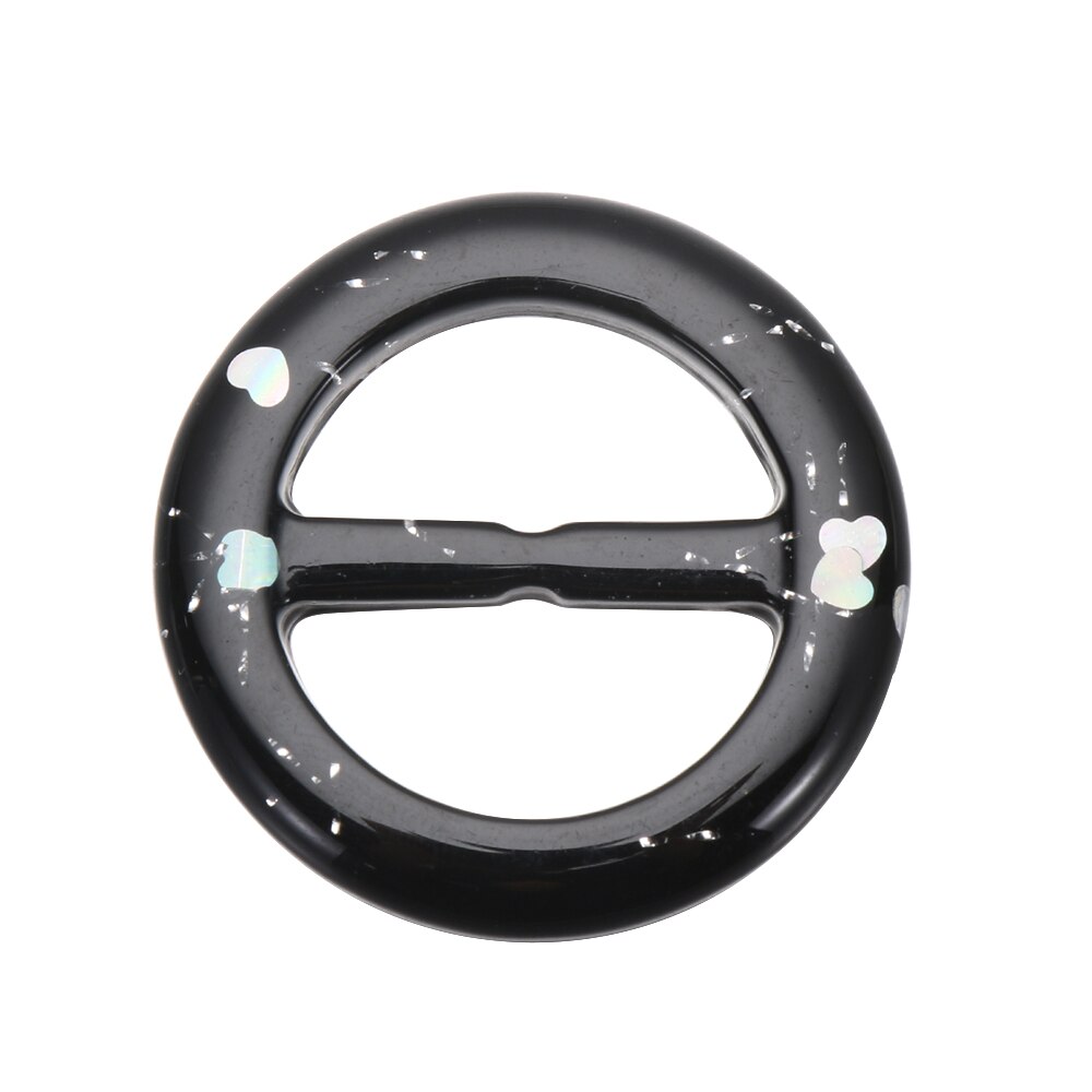 Round Resin Belt Buckle Scarf Clips Ring Adjust Buckle T-shirt Coat Waist Buttons DIY Clothing Decor Crafts Garment Accessories: 8