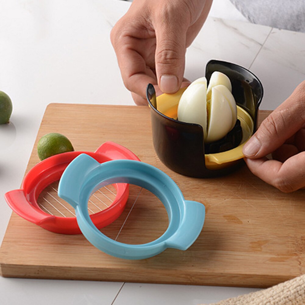 Splitter Home Stainless Steel Wire Kitchen Tool 3 In 1 Ergonomic Dishwasher Safe Divider Cutter Compact Eggs Slicer Easy Clean