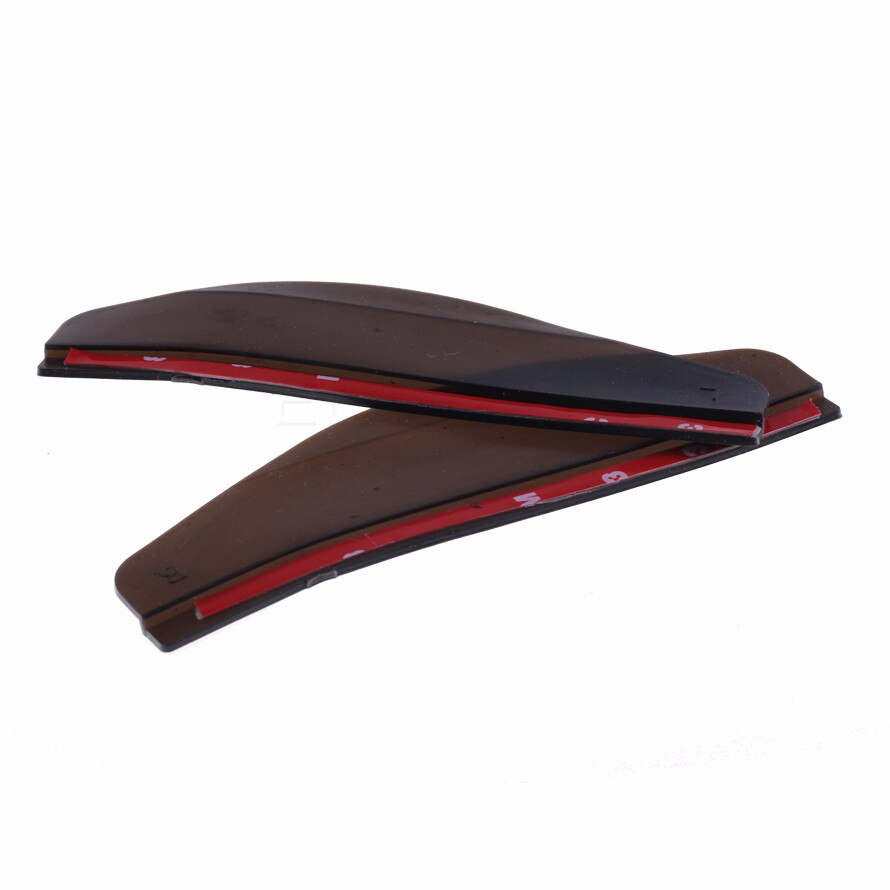 2 pz/lotto impermeabile PVC auto specchietto retrovisore adesivo pioggia sopracciglio guarnizione auto specchio pioggia schermo ombra copertura protettiva