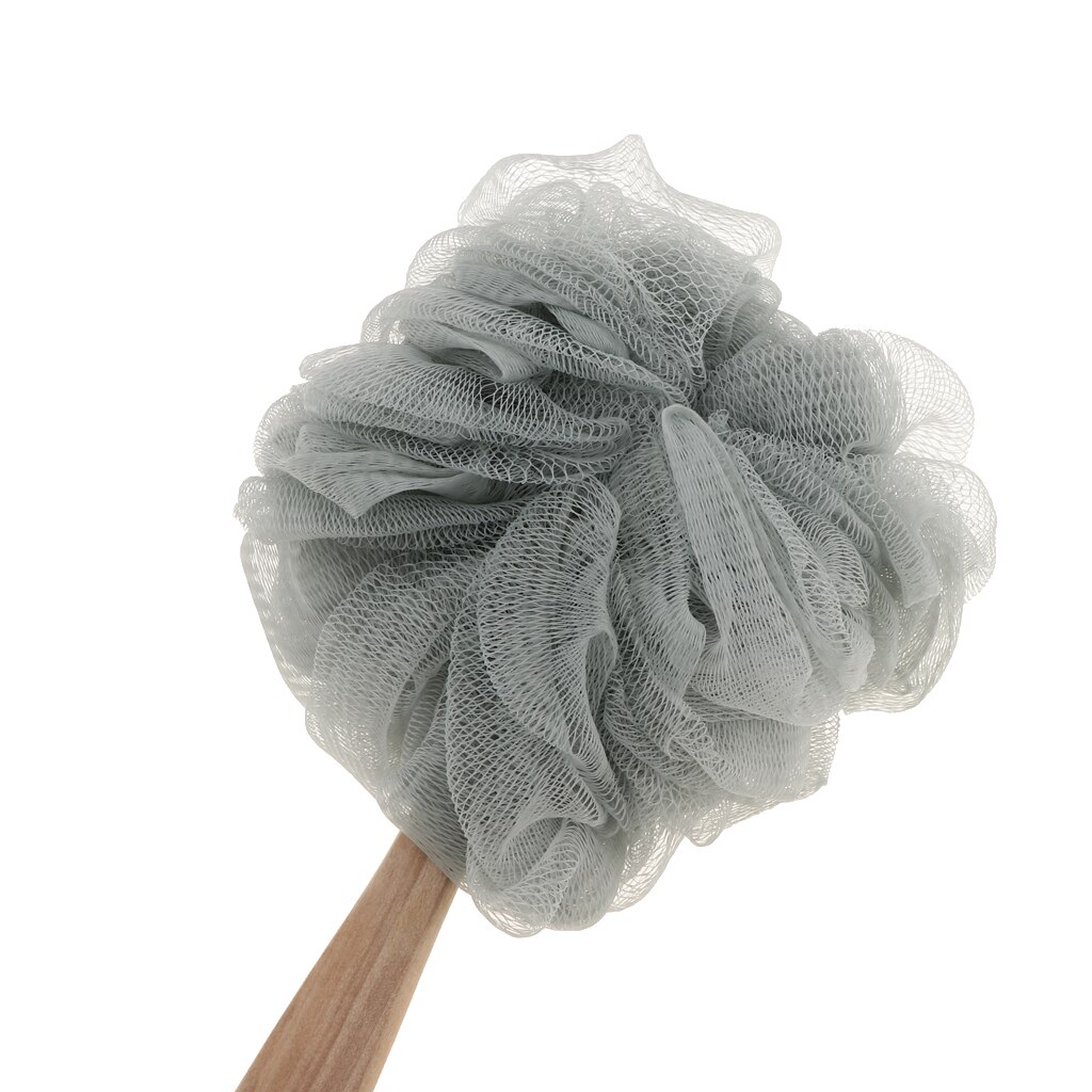 2Pcs Long Handle Bath Sponge, Exfoliating Bath &amp; Shower Brush, Back Scrubber for Skin Gentle Massage for Elderly Women Men