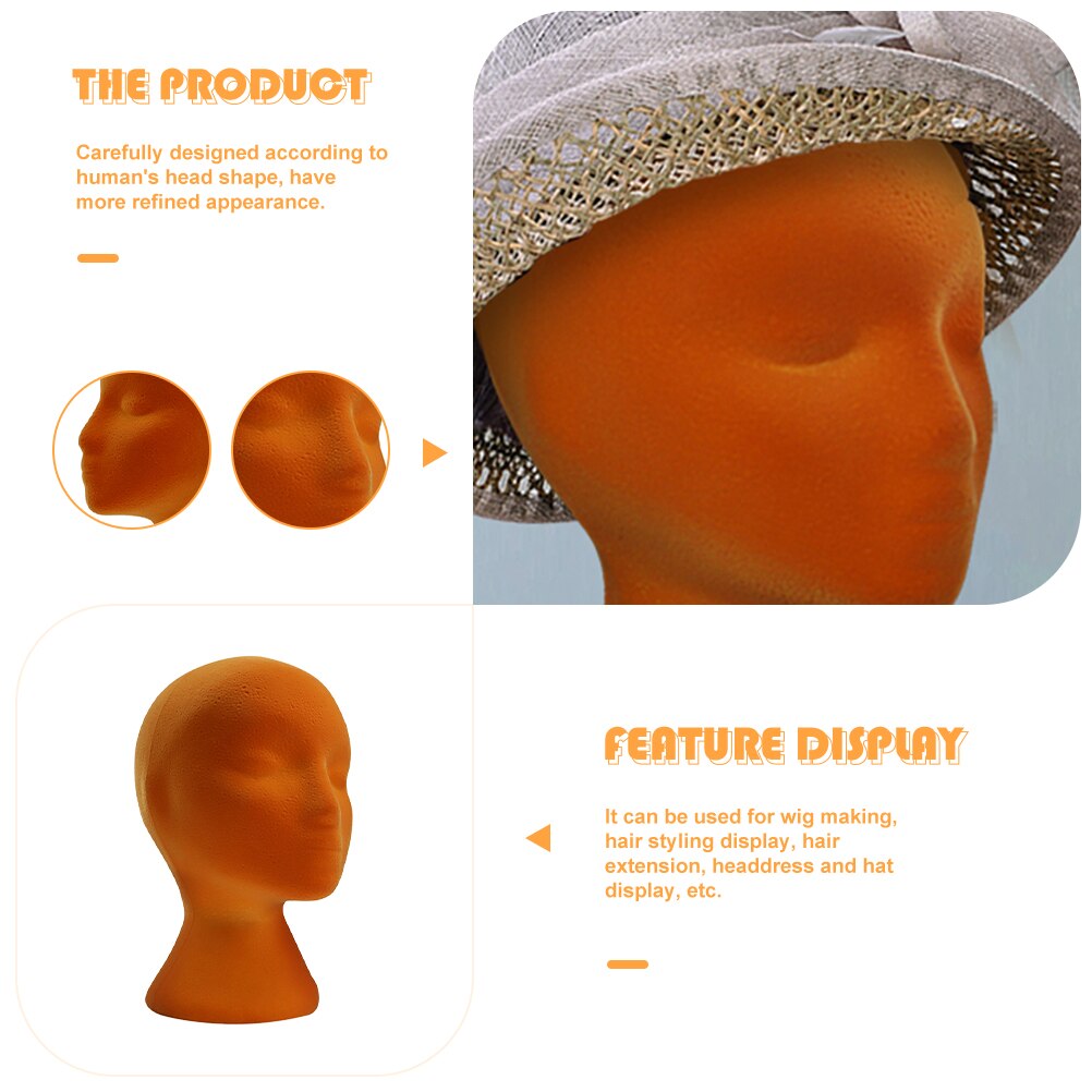 Kosmetiek Hoofd Lichtgewicht Nuttig Mannequin Pruik Hoofd Mannequin Hoofd Voor Make Oefeningen Hoeden Pruiken