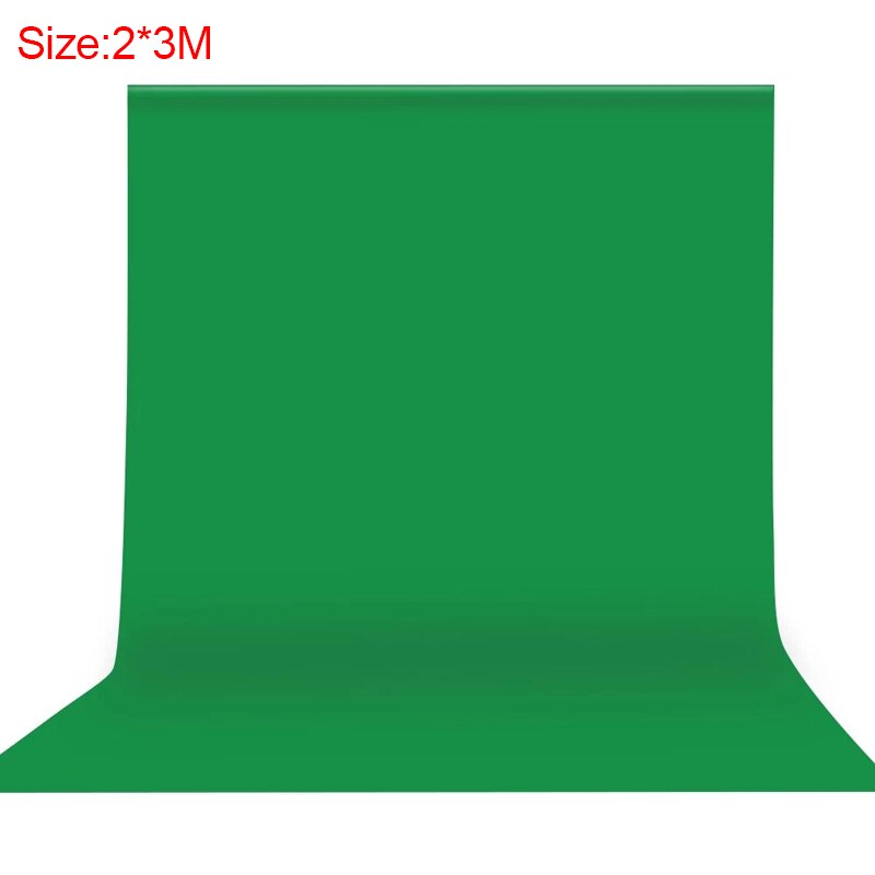 Green Screen Backdrop Studio Photography Background Polyester-Cotton Fabric Seamless For Portrait Product Shooting: 6.6 by 10ft
