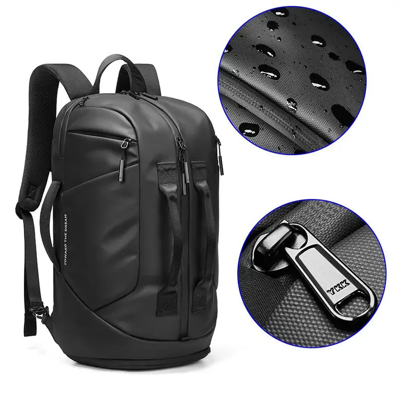 Men's 15.6 Inch Laptop Notebook Business Backpack Multifunction Waterproof Travel School Bag Pack for Male Female Women