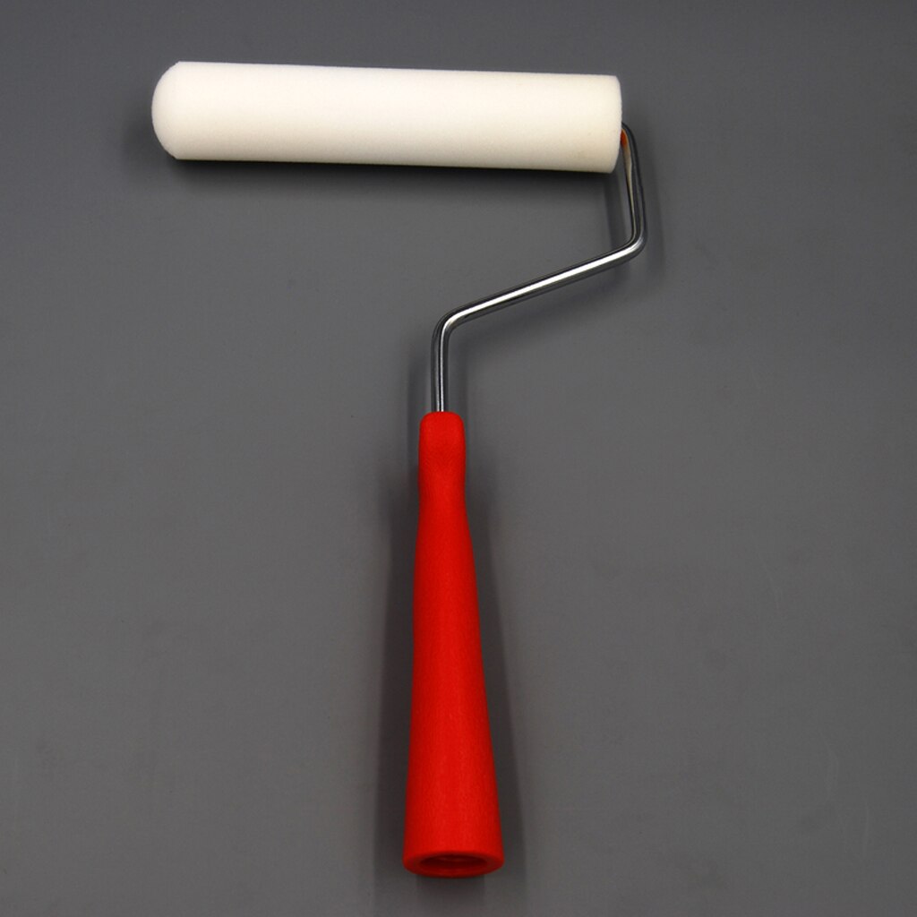 7'' Sponge Painting Roller Ergonomic Handle Wall Decor Tool Brush