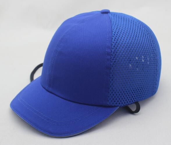 Multipurpose safety helmet Anticollision helmet Adjustable crashproof helment Baseball cap: Blue