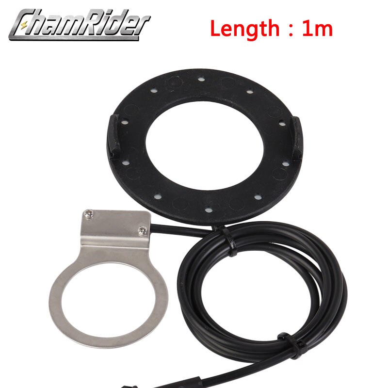 ChamRider KT PAS Pedal Assist Sensor V12L D12L BZ-4(8) BZ-10C Julet Waterproof Connector 6 Magnets Dual hall Sensors 12 Signals: BZ10C