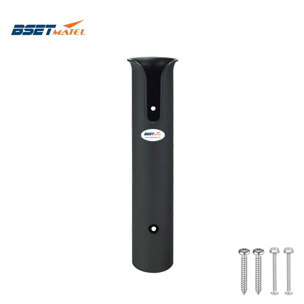 ABS Plastic Fishing Rod Pole Holder Portable Lightweight Fishing Rod Spinning Accessories Durable Tube Mount Bracket Socket Rack