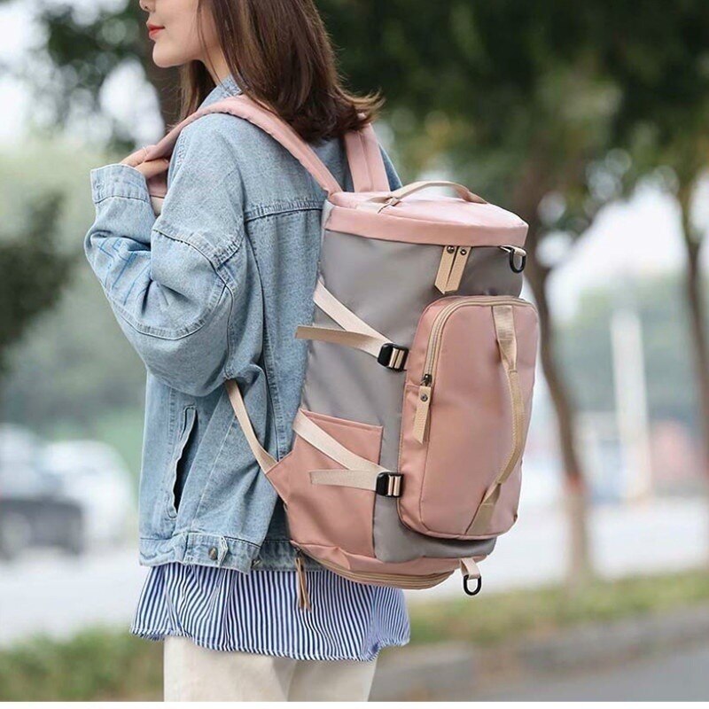 Women Gym Bag Backpack Fitness Bags for Shoes Outdoor Shoulder Gymtas Sport Student Sport Bag