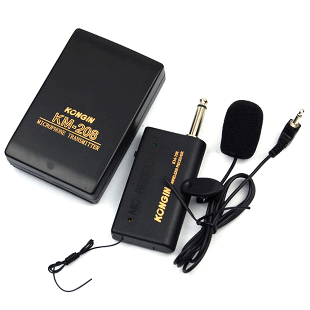 Remote Wireless Microphone System Headset Lavalier Laple Mic Receiver Transmitter Radio Megaphone Clip Loudspeaker