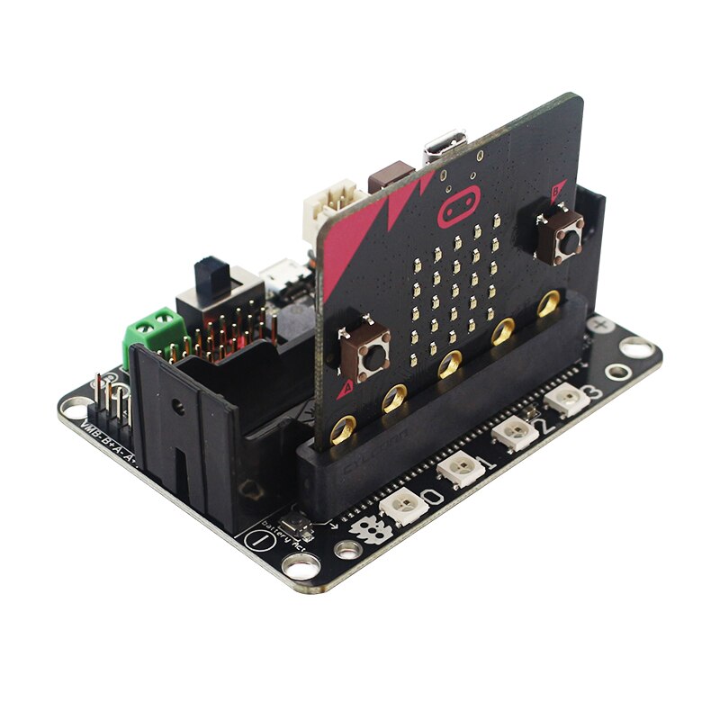 Robotbit Expansion Board for Micro:bit Extension Board for Kittenbot support 18650 Lithium Battery