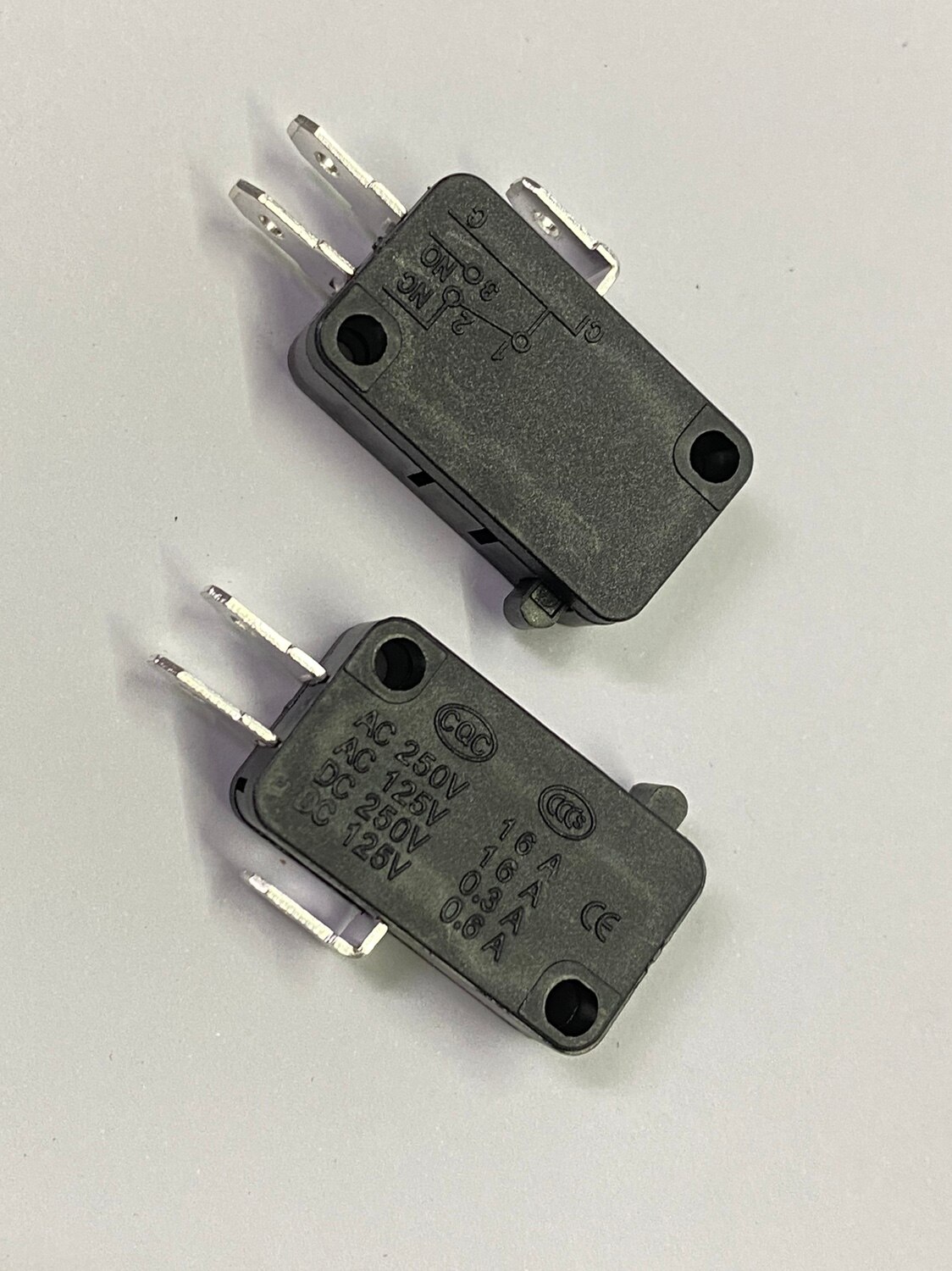 2pcs KW1-103 micro switch 15A 125V large micro switch limit microwave oven micro switch