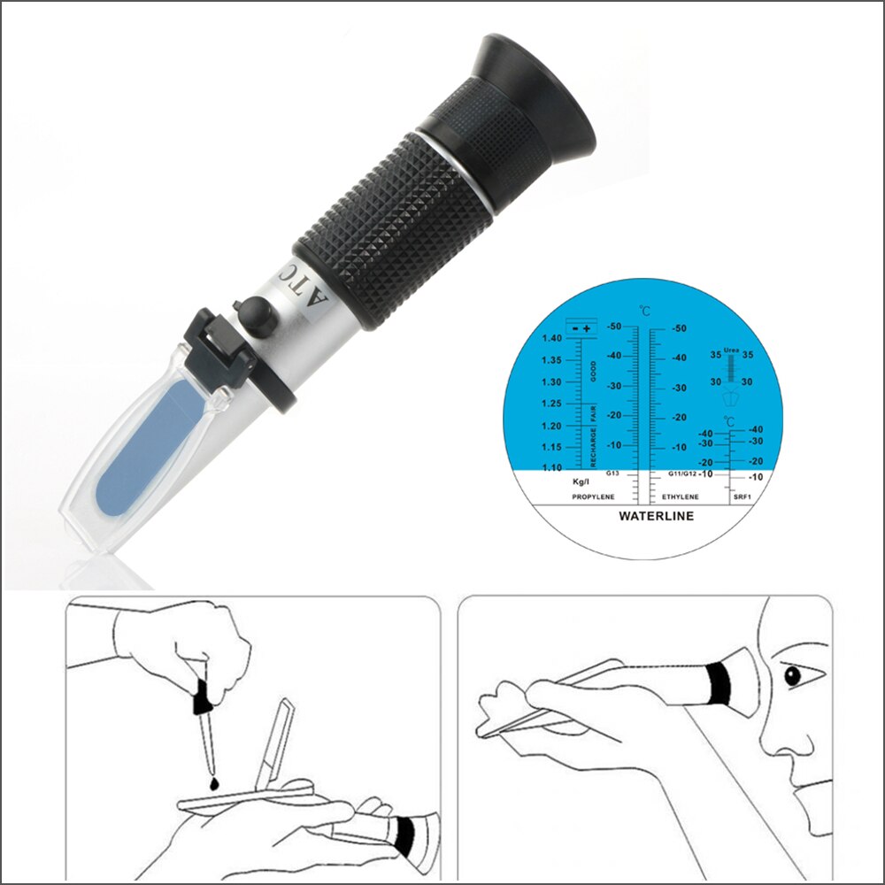 Rz Refractometer Automotive Antifreez Handheld Refractometer Bevriezing Concentratie Normale 0.01sg Brxi Refractometer