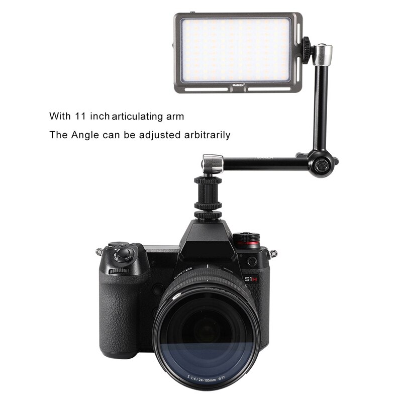 MAMEN 3000-6500K Fill Light Portable Photography LED Light for Photo Studio Video Lighting 120 LEDs 3000MAh