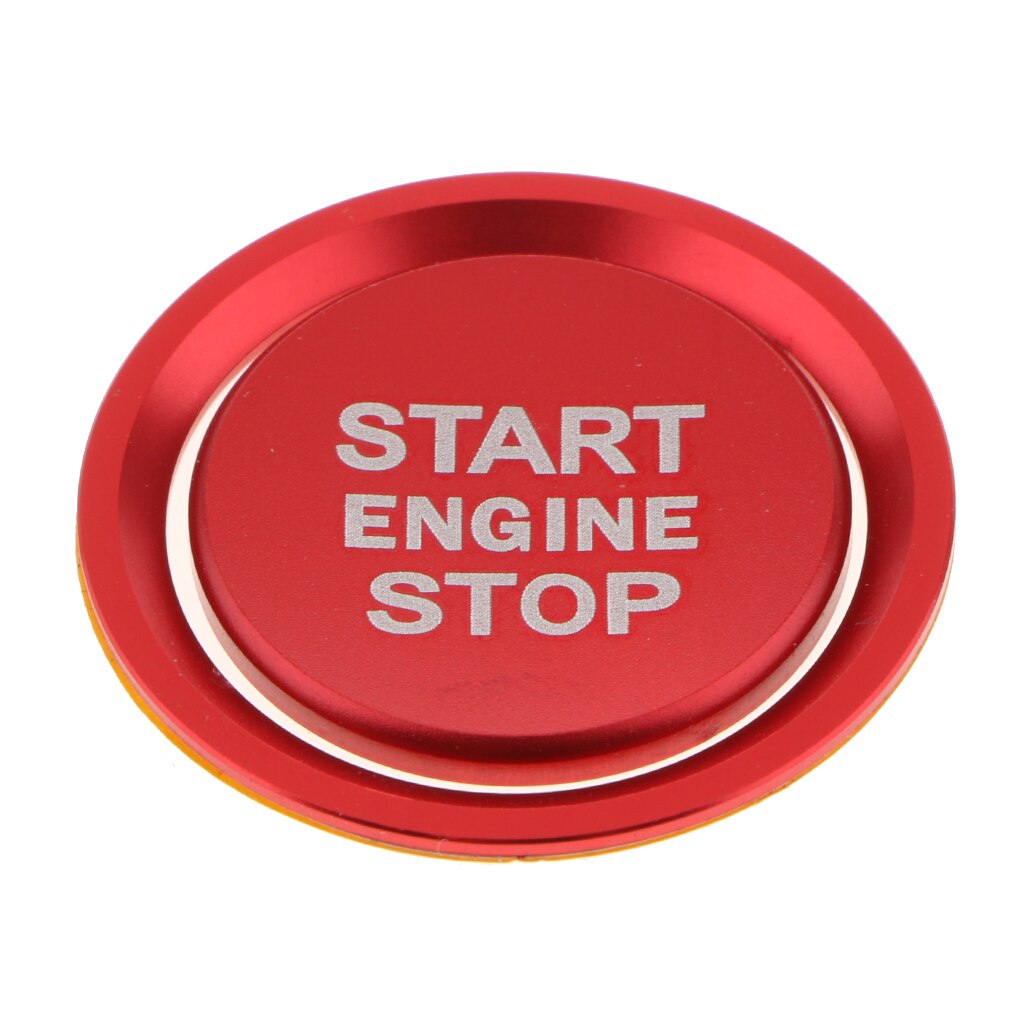 Ignition Engine Start Button Cover Red for A4 A5 B9 -18