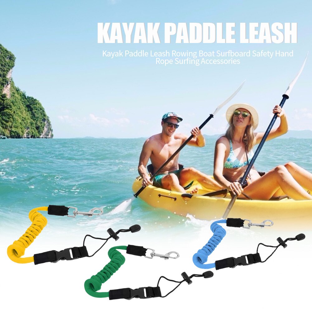 Kayak Rowing Boat Paddle Leash Surfboard Safety Hand Leash Rope Surfing Outdoor Fishing Tackle Accessories