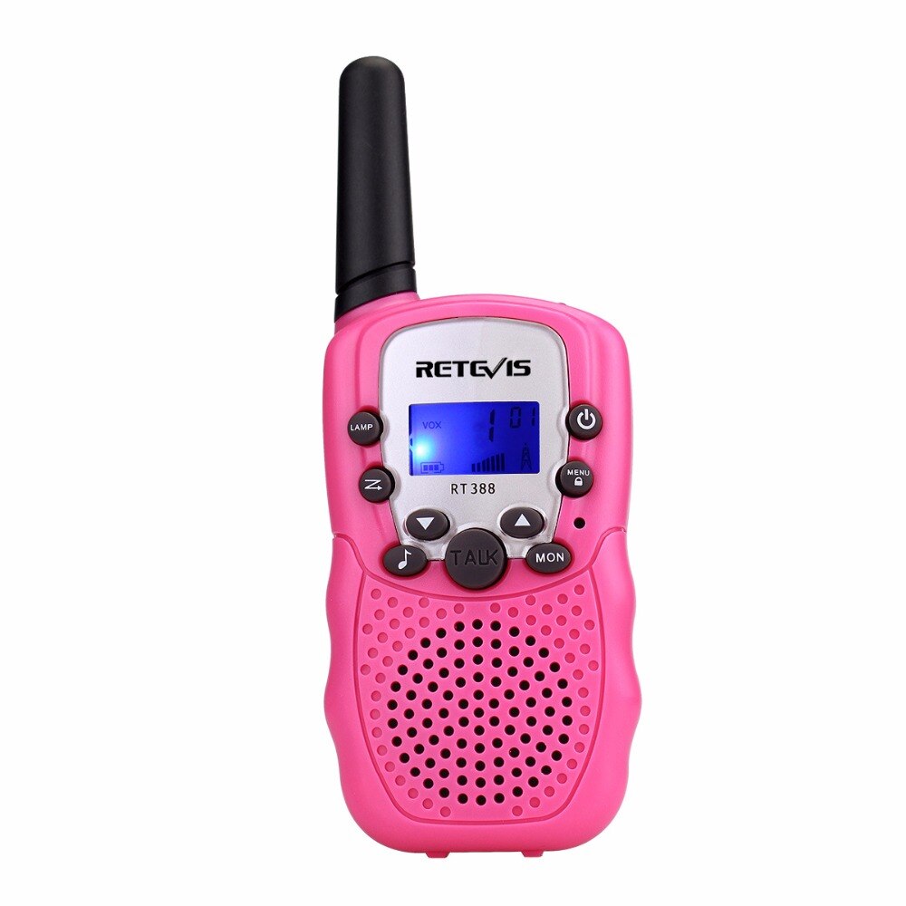 1pc Mini Walkie Talkie Kids Radio Retevis RT388 0.5W UHF 462-467MHz US Frequency Portable Two Way Radio J7027