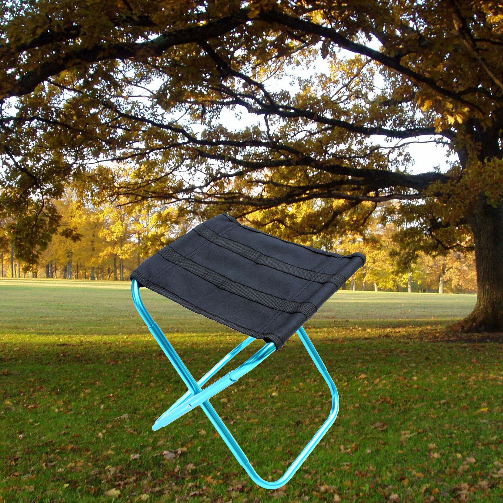 Aluminium Alloy Folding Fishing Chair Lightweight Picnic Camping Stool Furniture