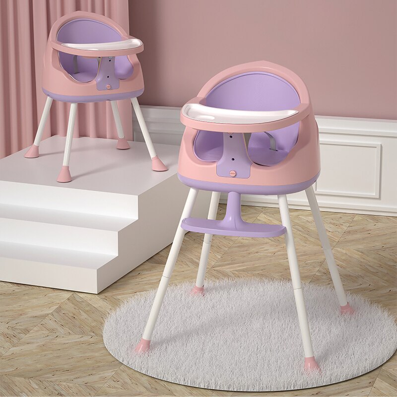 Silla de comedor portátil multifuncional para bebé, plegable, segura, para niños, mesa de comedor y silla