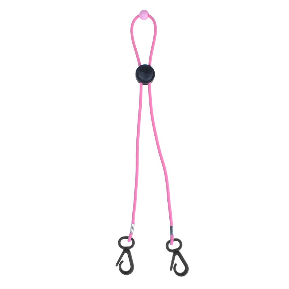 5 Stuks Verstelbare Lengte Maskers Lanyard Maskers Chain Holder Anti-Verloren Bandjes Oor Overdrukventiel Extender: Pink