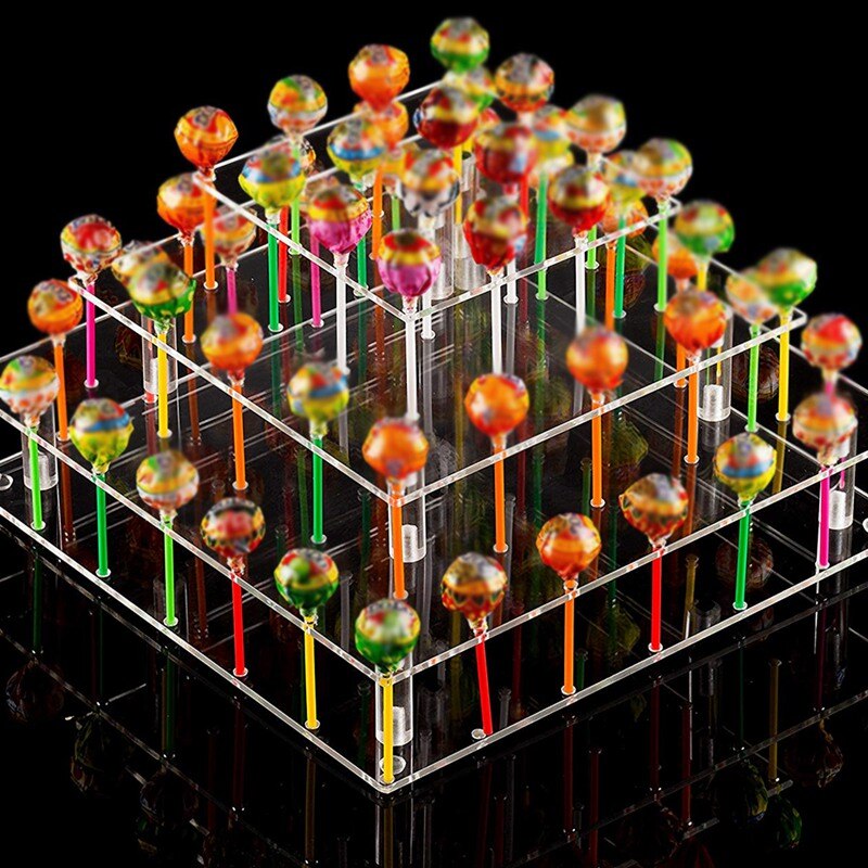 35 Gaten Snack Cake Server Cake Rack Cup Cake Display Stand Lolly Houder Cupcake Stand 42Pcs Cake Stands Lolly houder