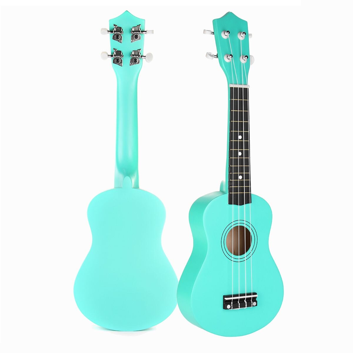 21 Inch Colorful Mahogany Soprano Ukulele Uke 4 Strings Hawaiian Guitar Guitarra Musica Instrument for Kids Music Beginner