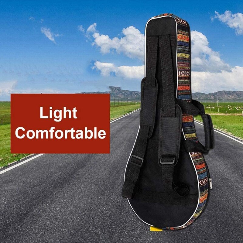 Hk. Lade Mandoline Tas Zachte A & F Stijl Mandoline Gig Bag Met Verdikte Katoen Padding-Handvat & Schouder band