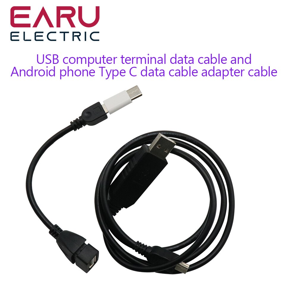 Programmable Thermocouple K J PT100 to 4-20mA Converter TC RTD Input 4-20mA Output Head-mounted Temperature Transmitter: Data Cable