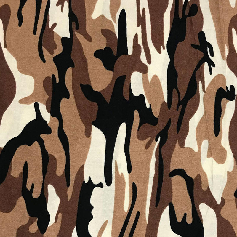 100% Cotton Eco-friendly Camouflage Army Camo Printing Fabric Diy Quilting Sewing 100X150cm