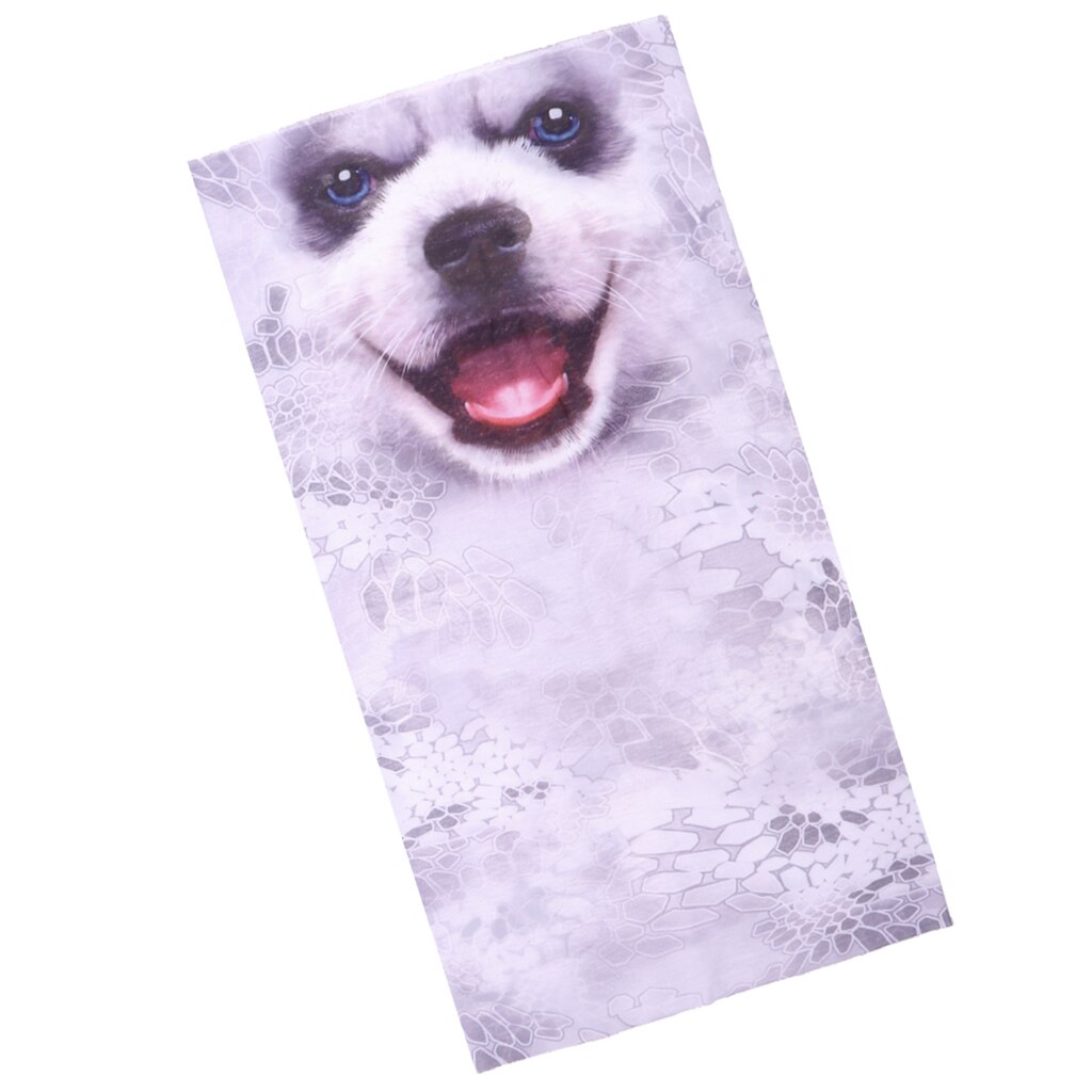 Multi-purpose Animal Printed 3D Headwear Outdoor Sports Face Mask