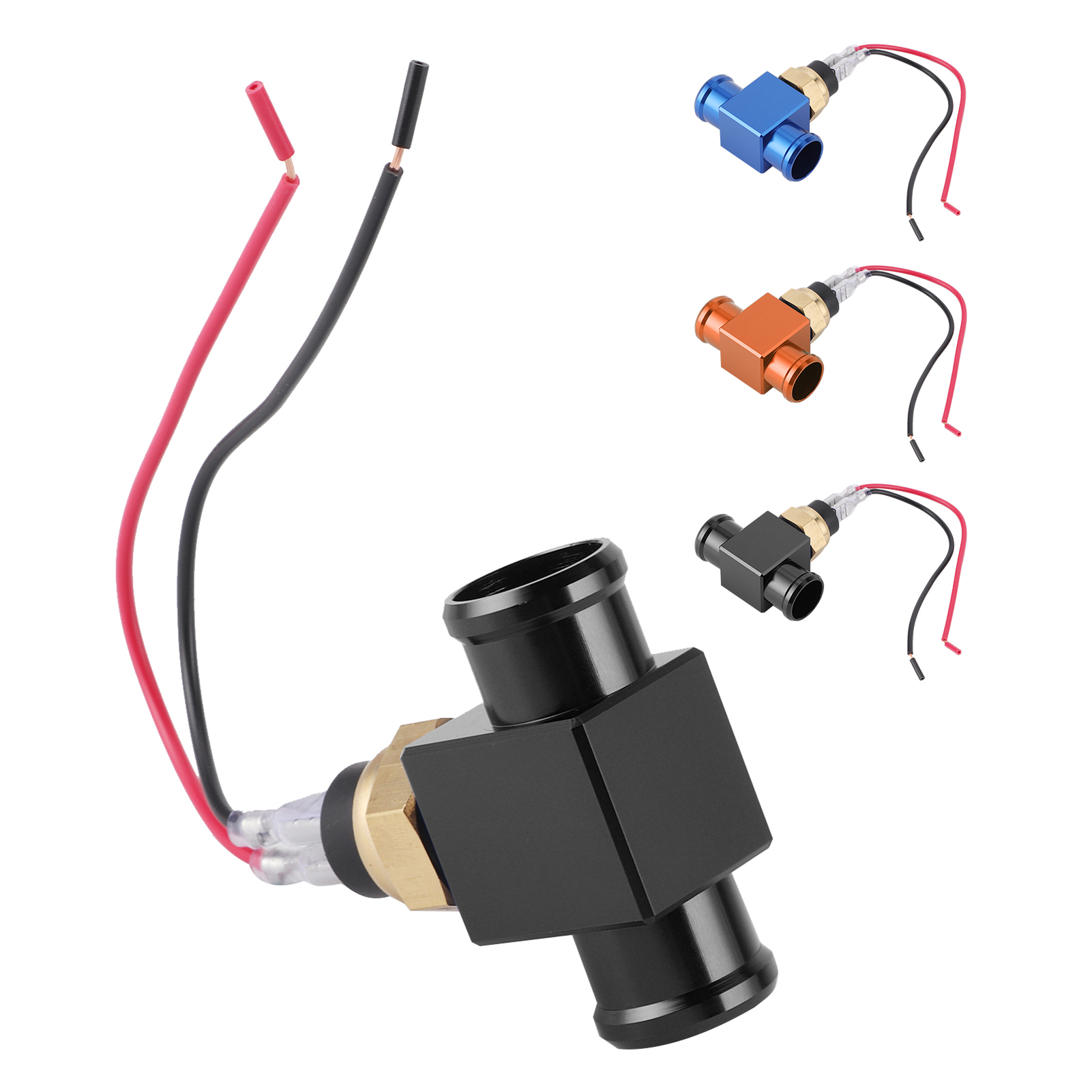 1pc termostat vandtemperaturafbryder radiatormåler radiatorslangeadapter kølevæskeblæsertemperaturføler til xr cr yz yzf kx rxf tc