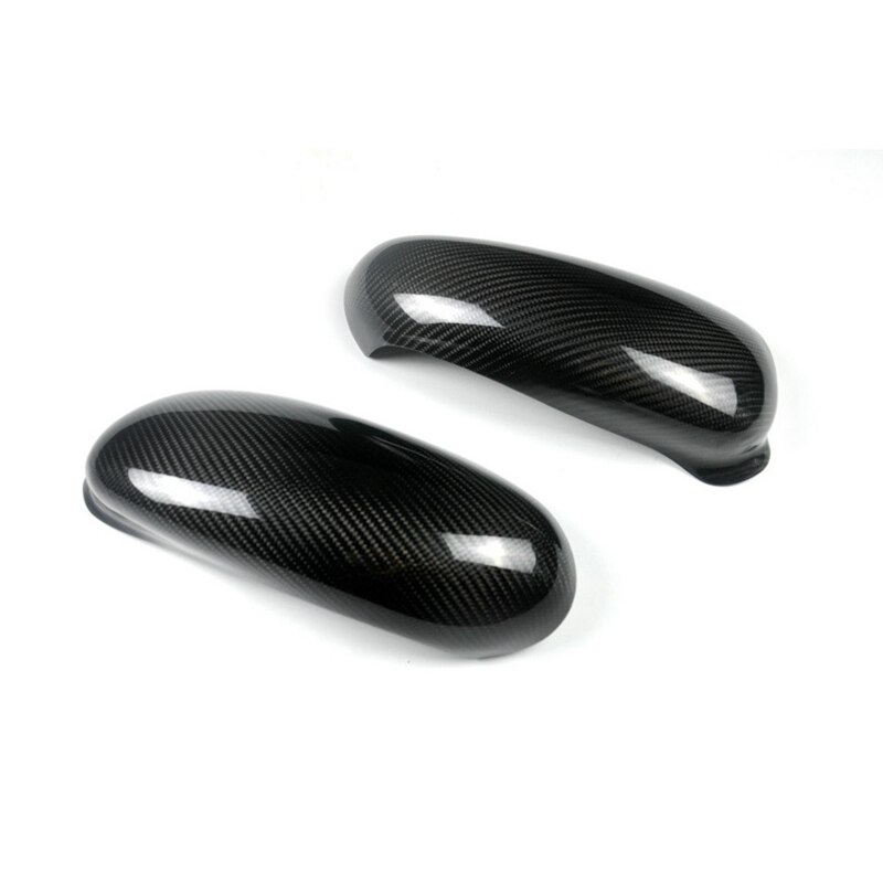 For Porsche Carrera Boxster Cayman 911 996 986 1997-2004 Carbon Fiber Side Rear View Mirror Cover Trim