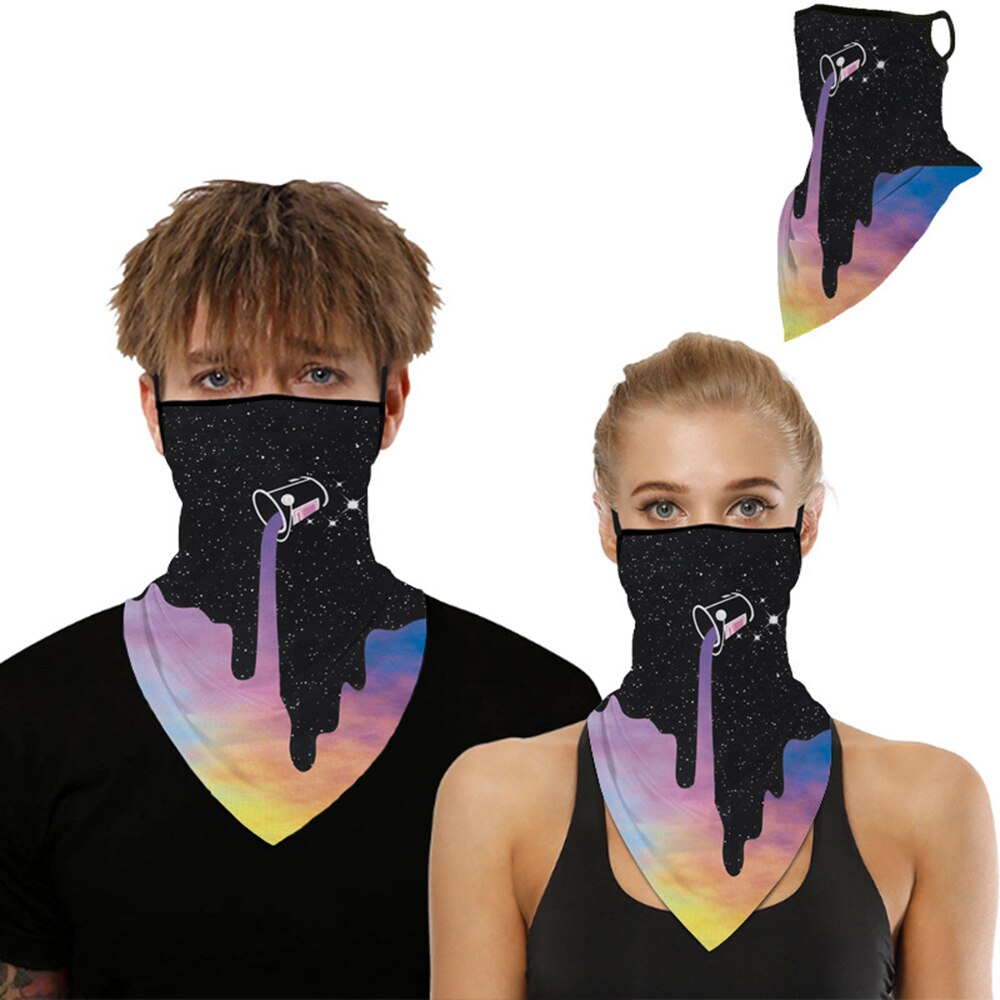 Ademende anti-uv-bedrukking voor buiten, uv-bescherming, bescherming tegen de zon, fiets, gezichtsbedekking, bandana, sjaal, masker
