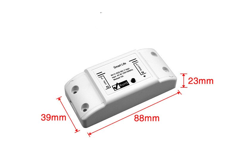 Wifi Smart on-off Device Tuya Smart Life Mobile Phone Wireless Remote Control Timer Switch