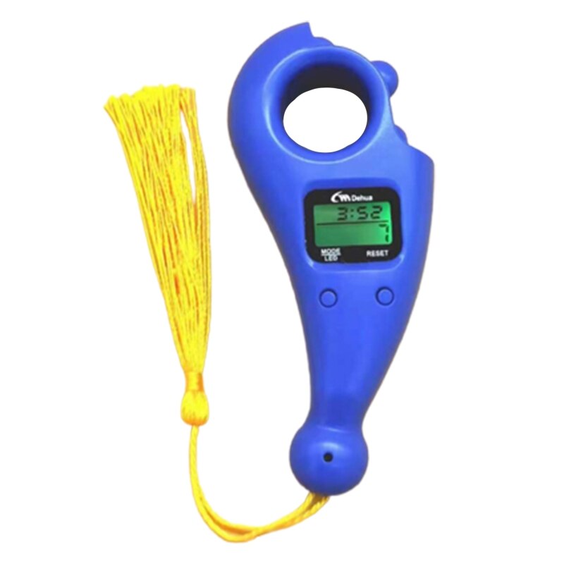 Digital Finger Counter for Prayer Beads Counter LCD Digital Display Count: Blue